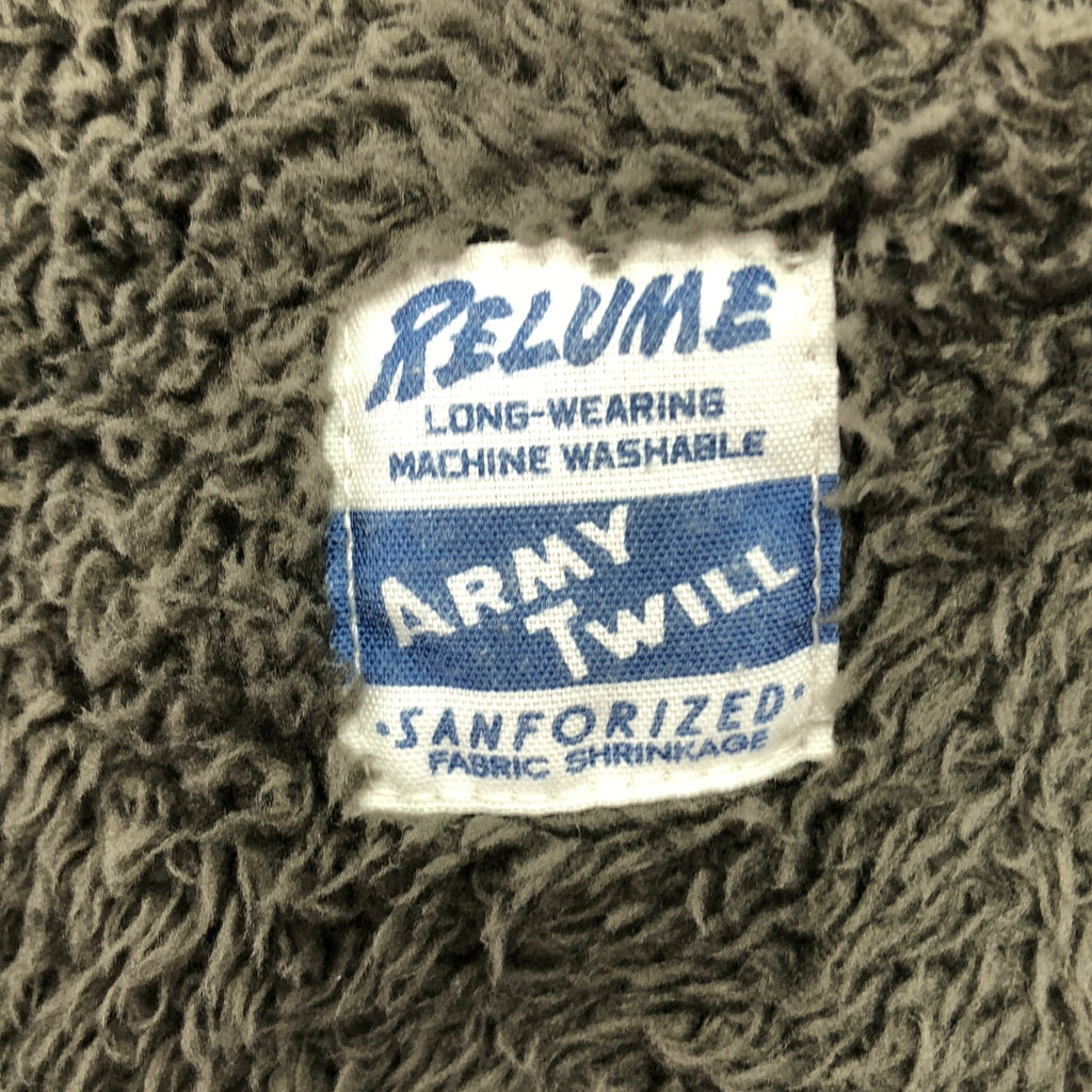 JOURNAL STANDARD relume / ジャーナルスタンダードレリューム | 2022AW | ArMY TWILL 別注 ボア リバーシブル ノーカラーブルゾン | M | メンズ