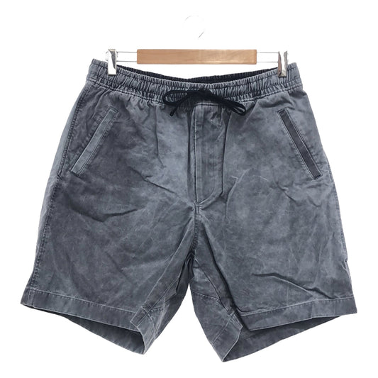 ANSNAM | DRY SHORT PANTS Unevenly dyed drawstring shorts | 03 | Blue | Men's