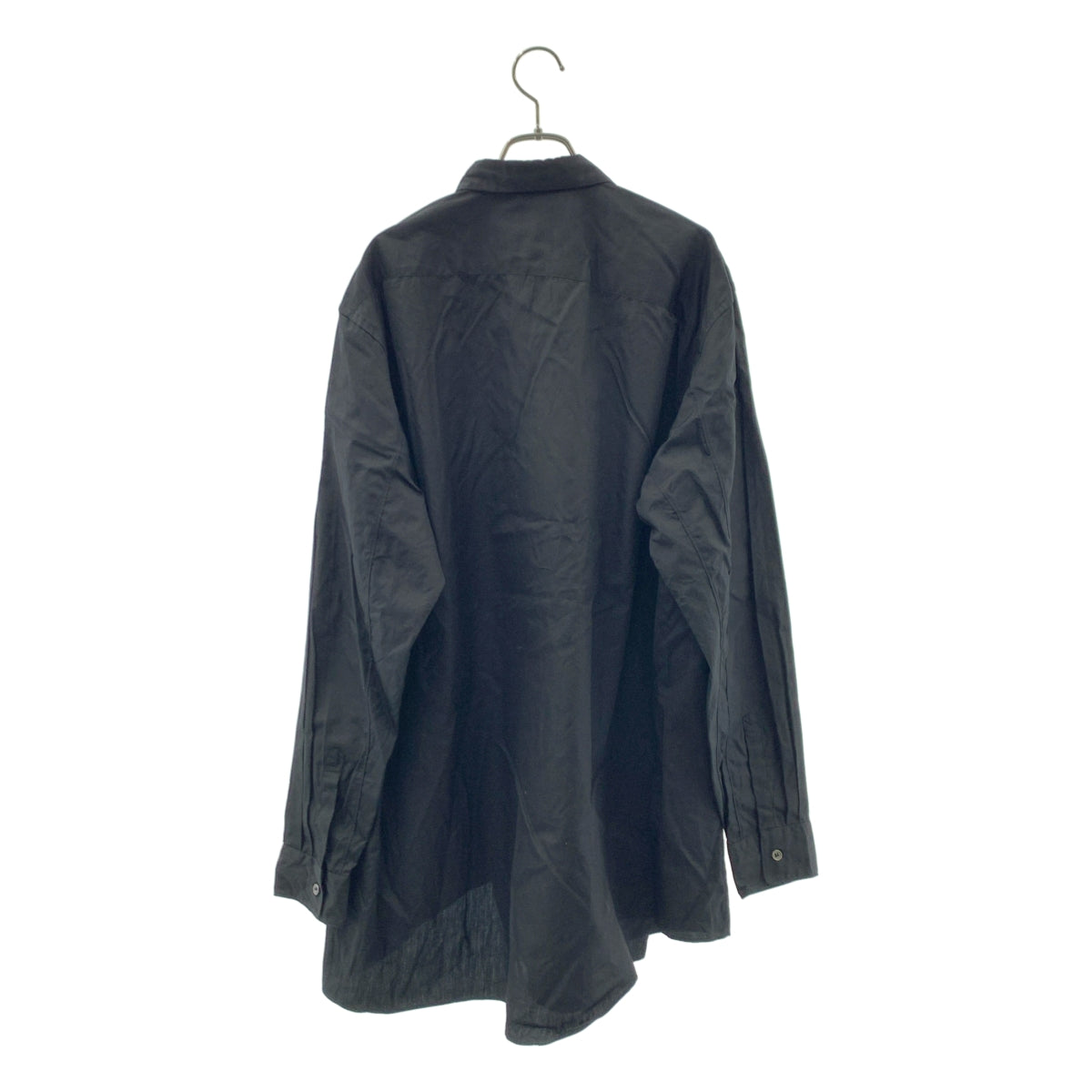 BLACK COMME des GARCONS 22AW アシンメトリーシャツ 美品 BLACK COMME des GARCONS ブラックコムデギャルソン コットン