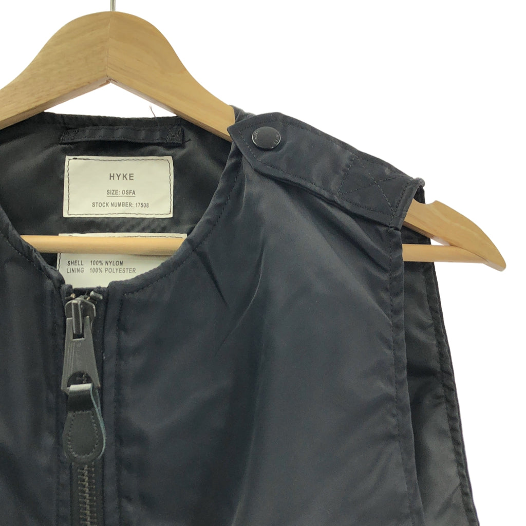 HYKE | 2025SS | L-2A 型尼龍短版背心 | F |