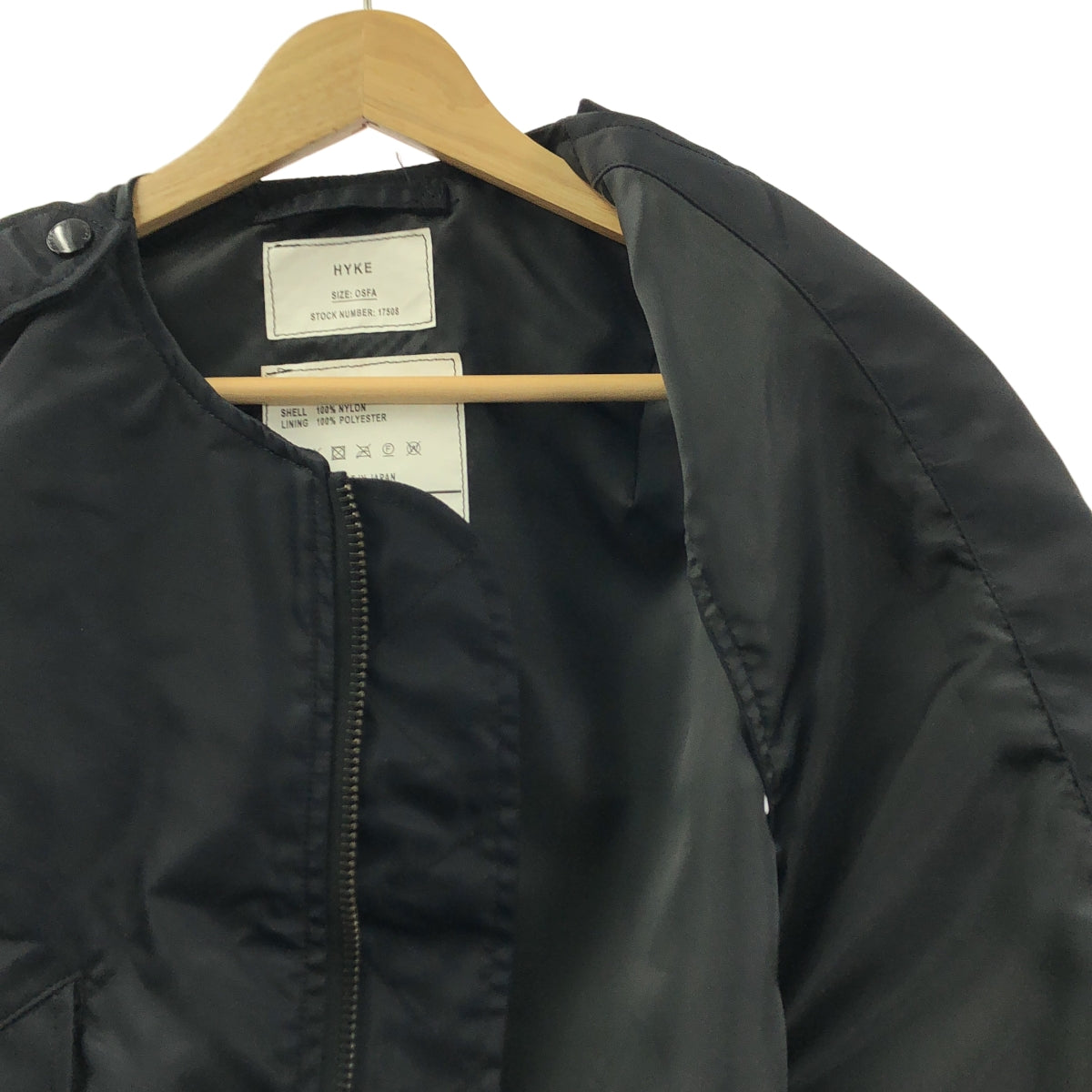 HYKE / 하이크 | 2025SS | TYPE L-2A VEST 나일론 크롭 베스트 | F |