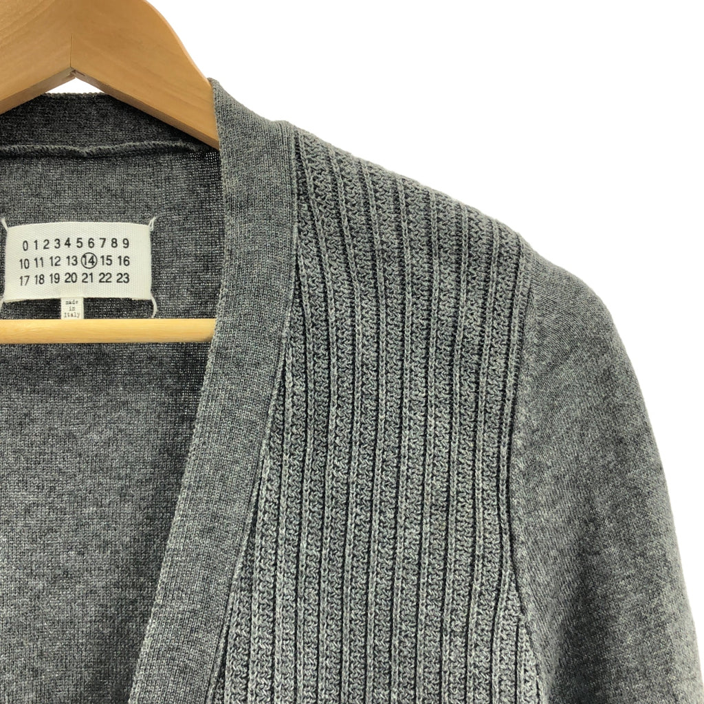 Maison Martin Margiela / メゾンマルタンマルジェラ | 2013AW | コットン ウール カーディガン | S | メンズ
