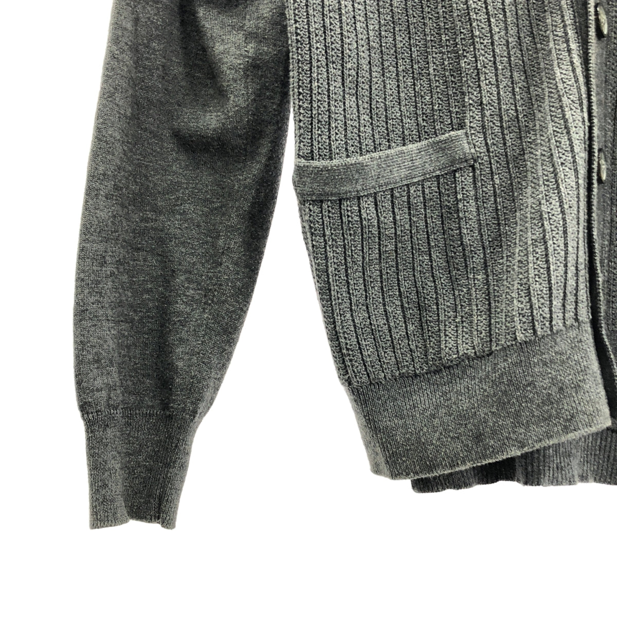 Maison Martin Margiela / メゾンマルタンマルジェラ | 2013AW | コットン ウール カーディガン | S | メンズ