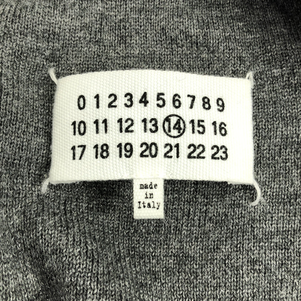 Maison Martin Margiela / メゾンマルタンマルジェラ | 2013AW | コットン ウール カーディガン | S | メンズ