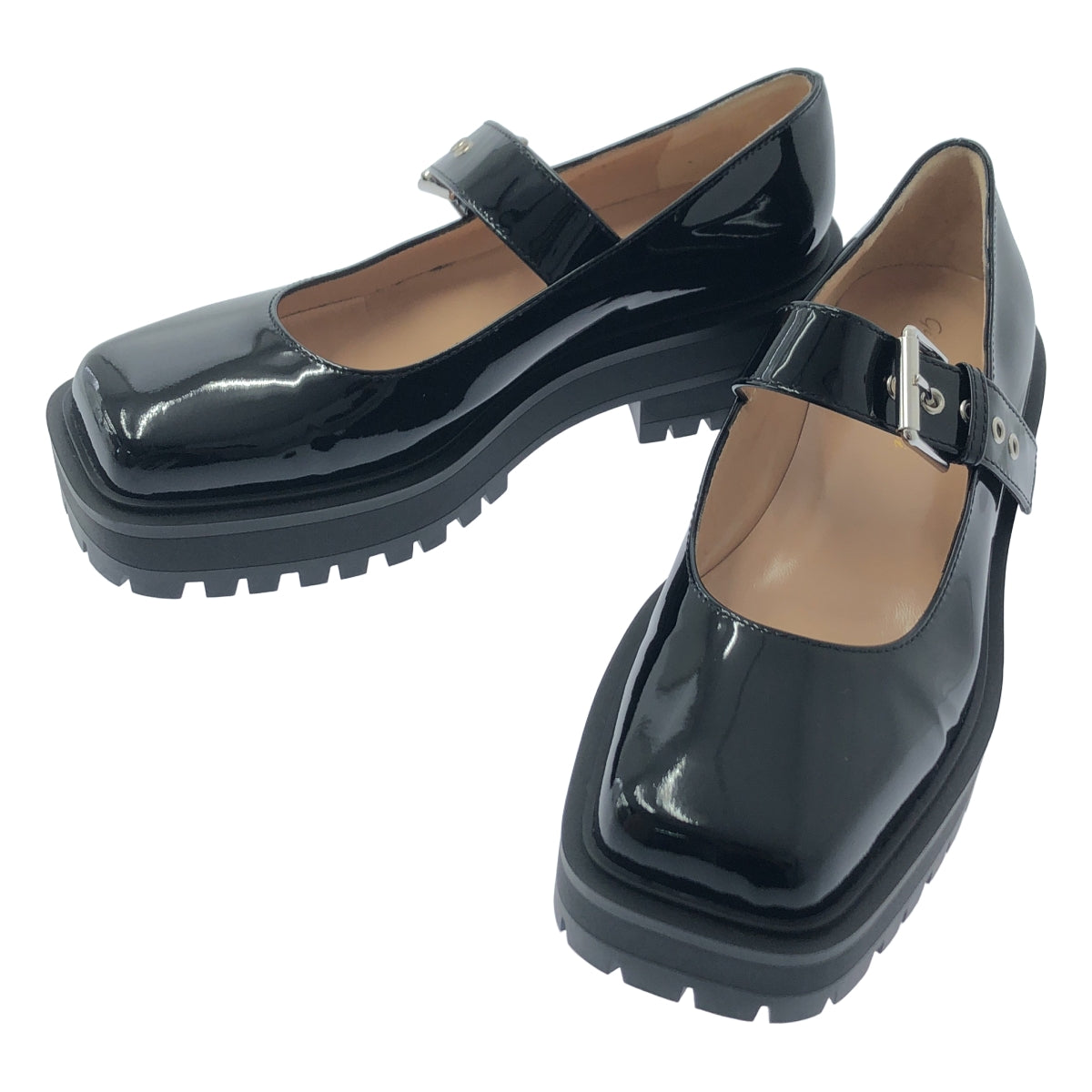 [狀況良好] Gianvito Rossi | Ron Herman 瑪麗珍漆皮鞋 | 37碼 | 黑色 | 女款