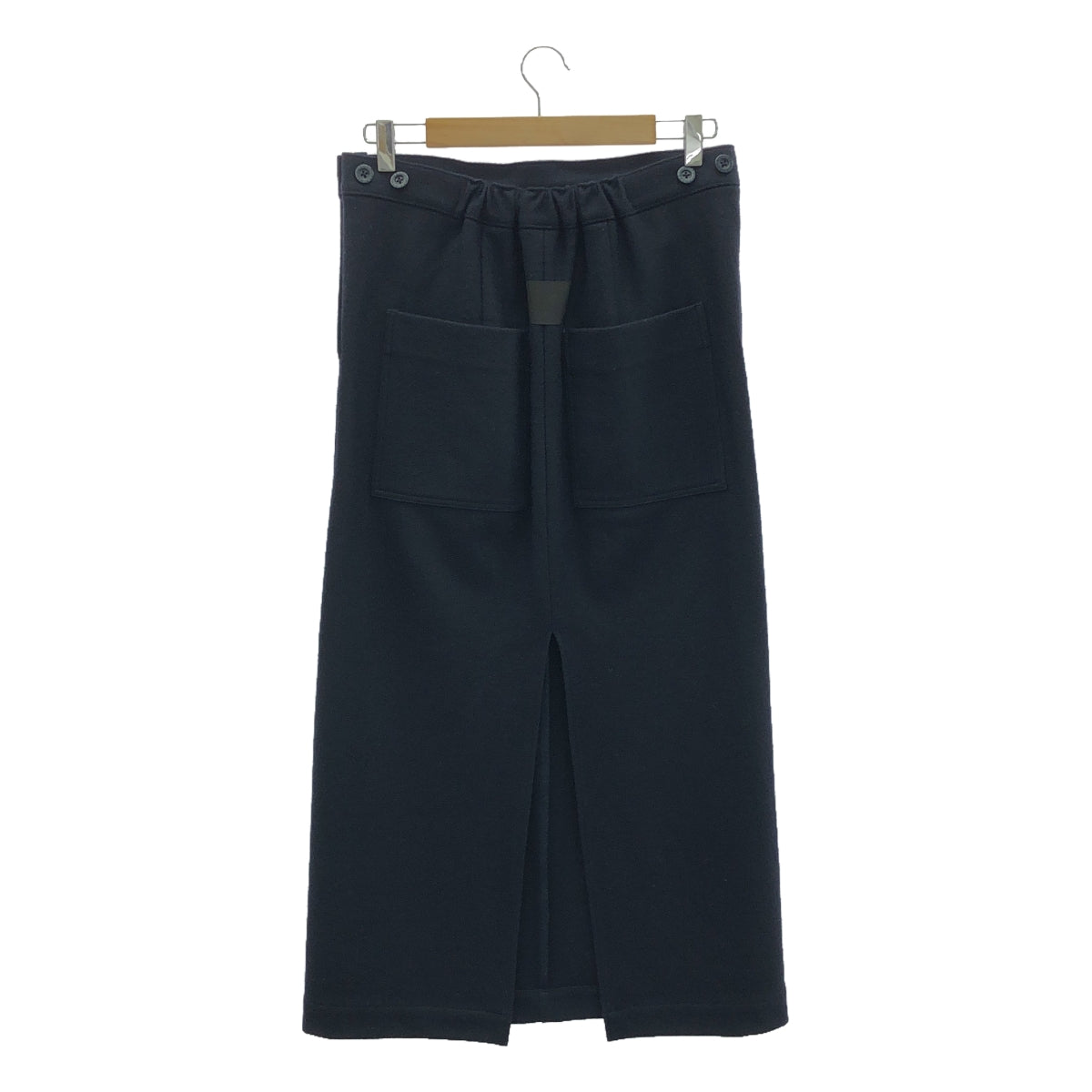 NOBLE / ノーブル | COG THE BIG SMOKE IRIS STRAIGHT SKIRT スカート | F | ネイビー | レディース