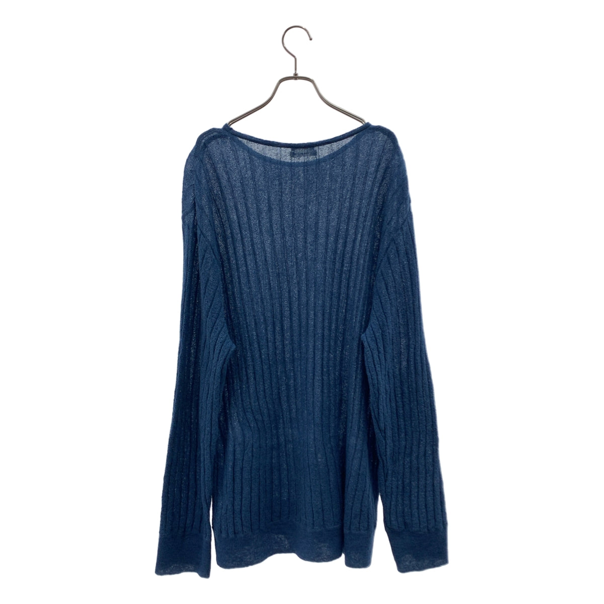 NICENESS / 나이스니스 | 2024SS | BARLOW 모헤어 린넨 서머 니트 | L | 네이비 | 남성