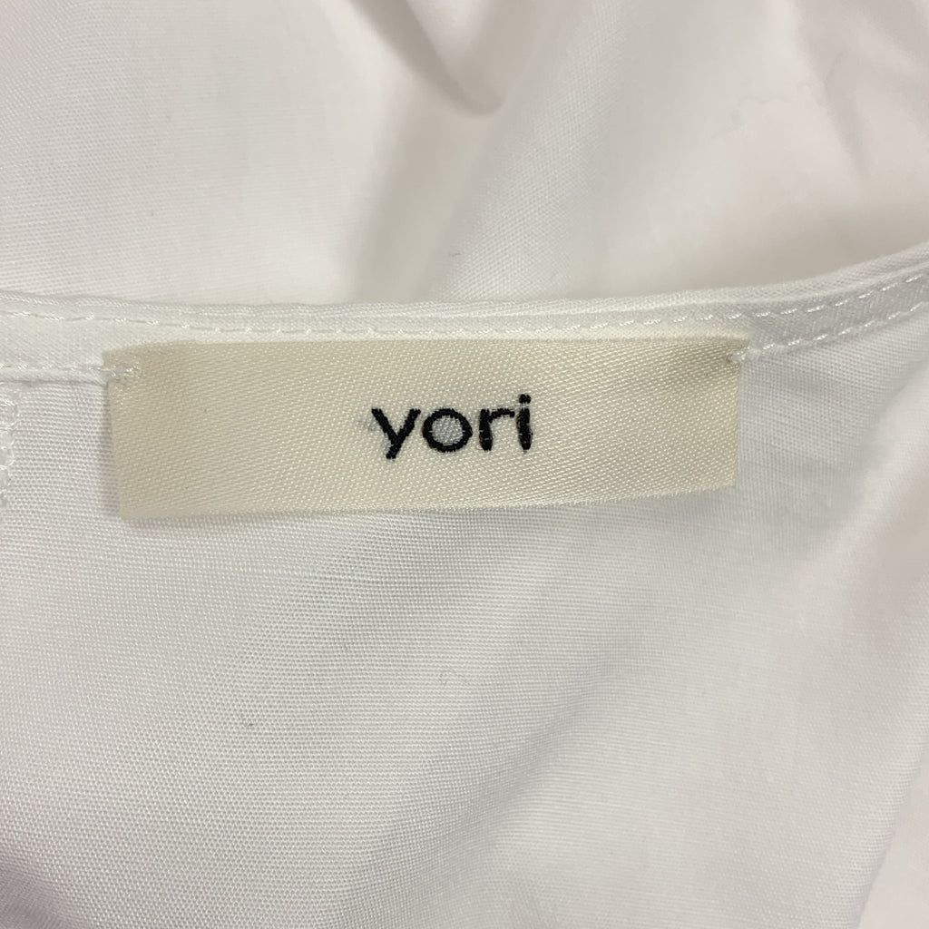yori | 2022SS | 層疊長版襯衫 | F | 白色 | 女款