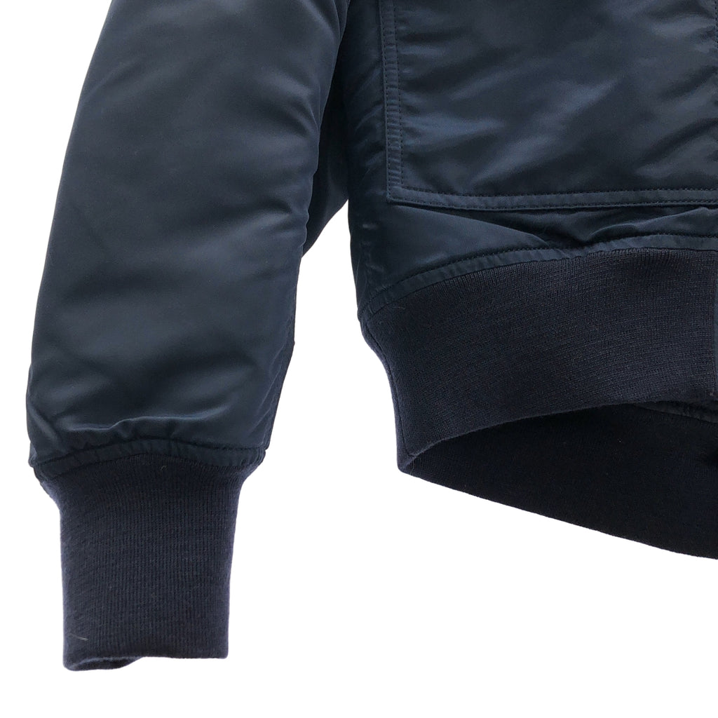 Mame Kurogouchi / マメクロゴウチ | Cording Embroidered Flight Jacket ナイロンツイル ブルゾン フライトジャケット | 2 | レディース