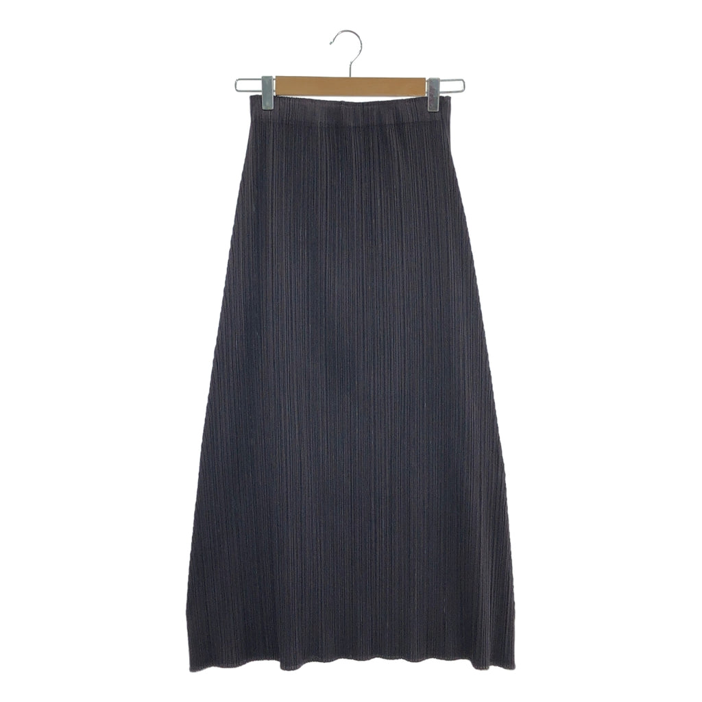 PLEATS PLEASE ISSEY MIYAKE / プリーツプリーズイッセイミヤケ | プリーツ ロング イージースカート | 2 | ダークブラウン | レディース