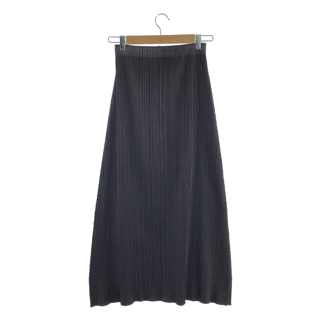 PLEATS PLEASE ISSEY MIYAKE / プリーツプリーズイッセイミヤケ | プリーツ ロング イージースカート | 2 | ダークブラウン | レディース
