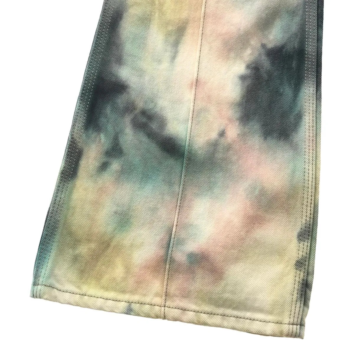 【신품】 KANAKO SAKAI / 카나코 사카이 | TIE DIE DENIM PANTS 타이다이 데님 팬츠 | 36 | 멀티 컬러 | 여성
