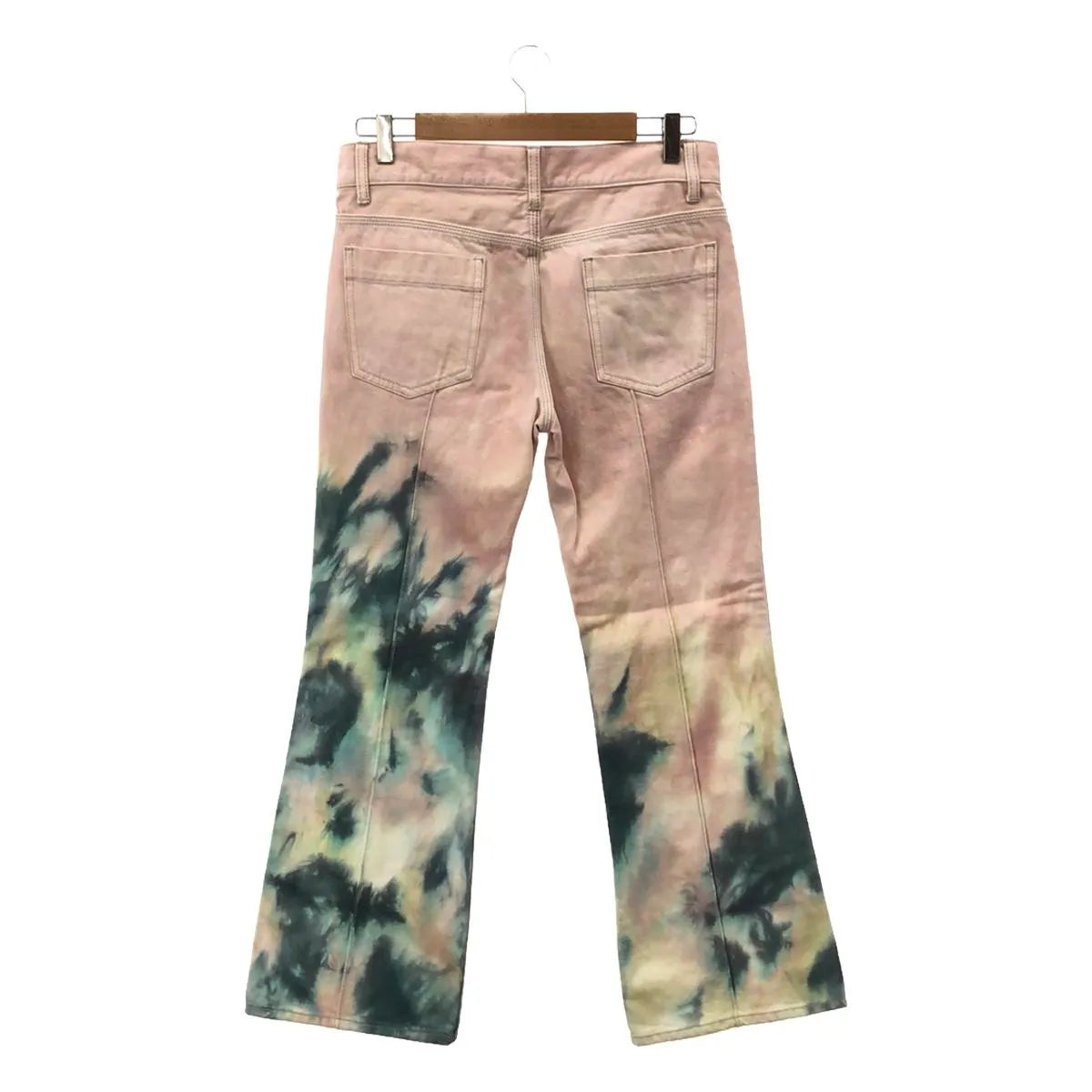 【신품】 KANAKO SAKAI / 카나코 사카이 | TIE DIE DENIM PANTS 타이다이 데님 팬츠 | 36 | 멀티 컬러 | 여성