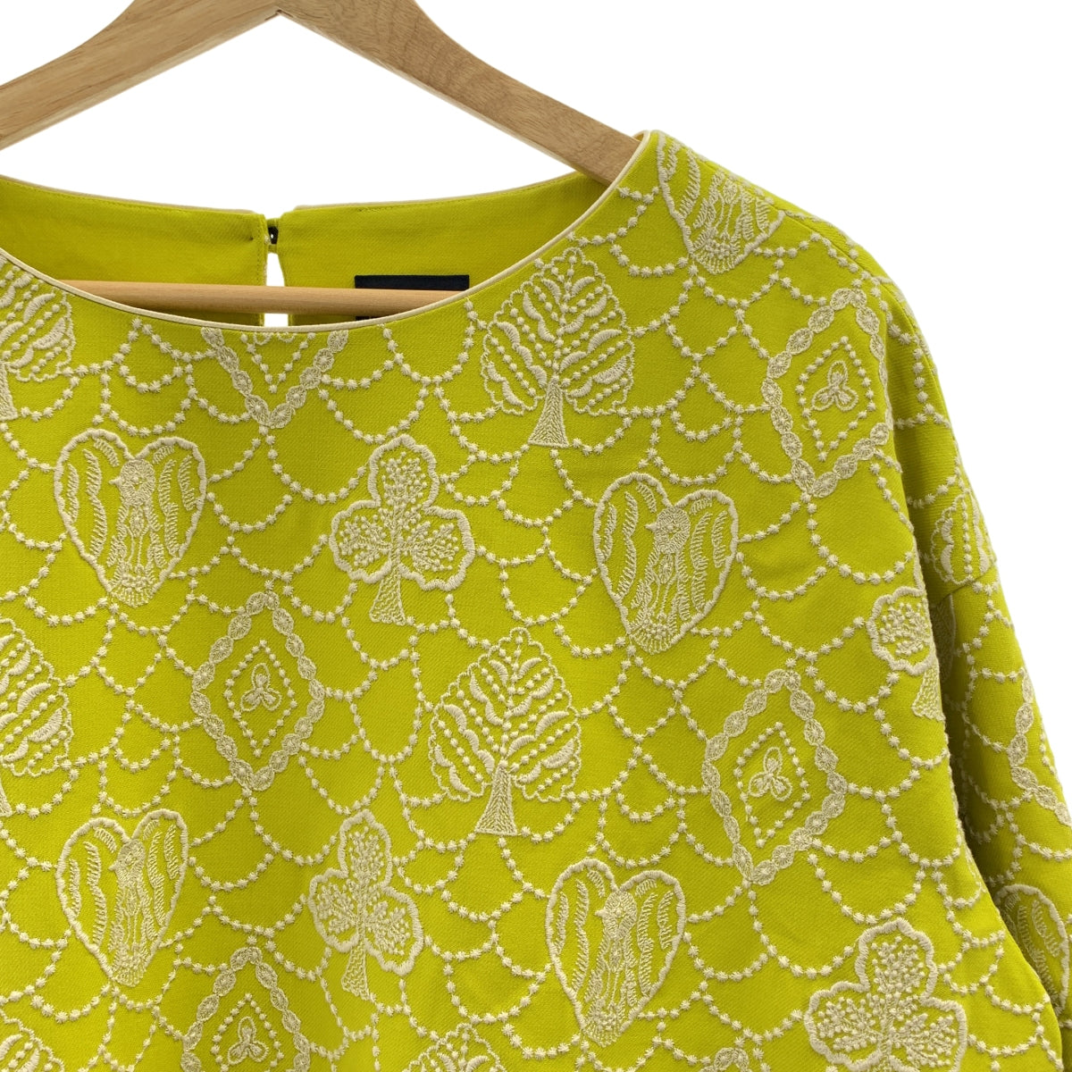 美品】 mina perhonen / ミナペルホネン | forest card 総柄 刺しゅう