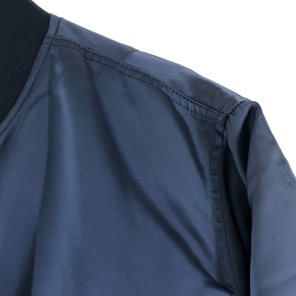 BALENCIAGA / バレンシアガ | Campaign Logo Bomber Jacket キャンペーンロゴ 刺しゅう MA-1 ボンバージャケット | 36 | レディース