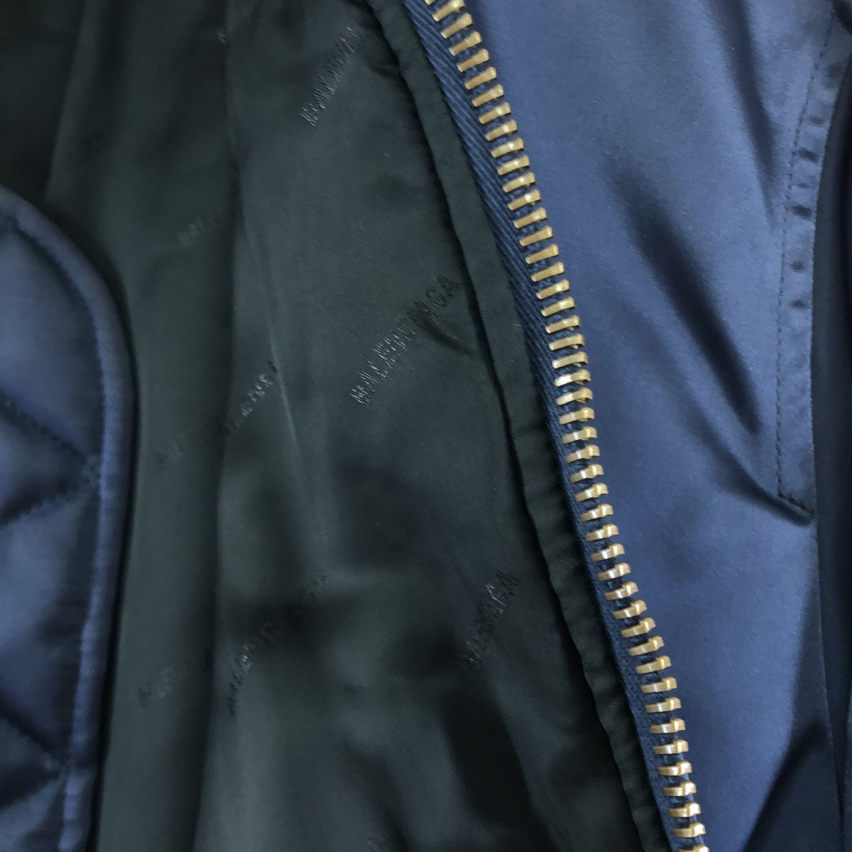 BALENCIAGA / バレンシアガ | Campaign Logo Bomber Jacket キャンペーンロゴ 刺しゅう MA-1 ボンバージャケット | 36 | レディース