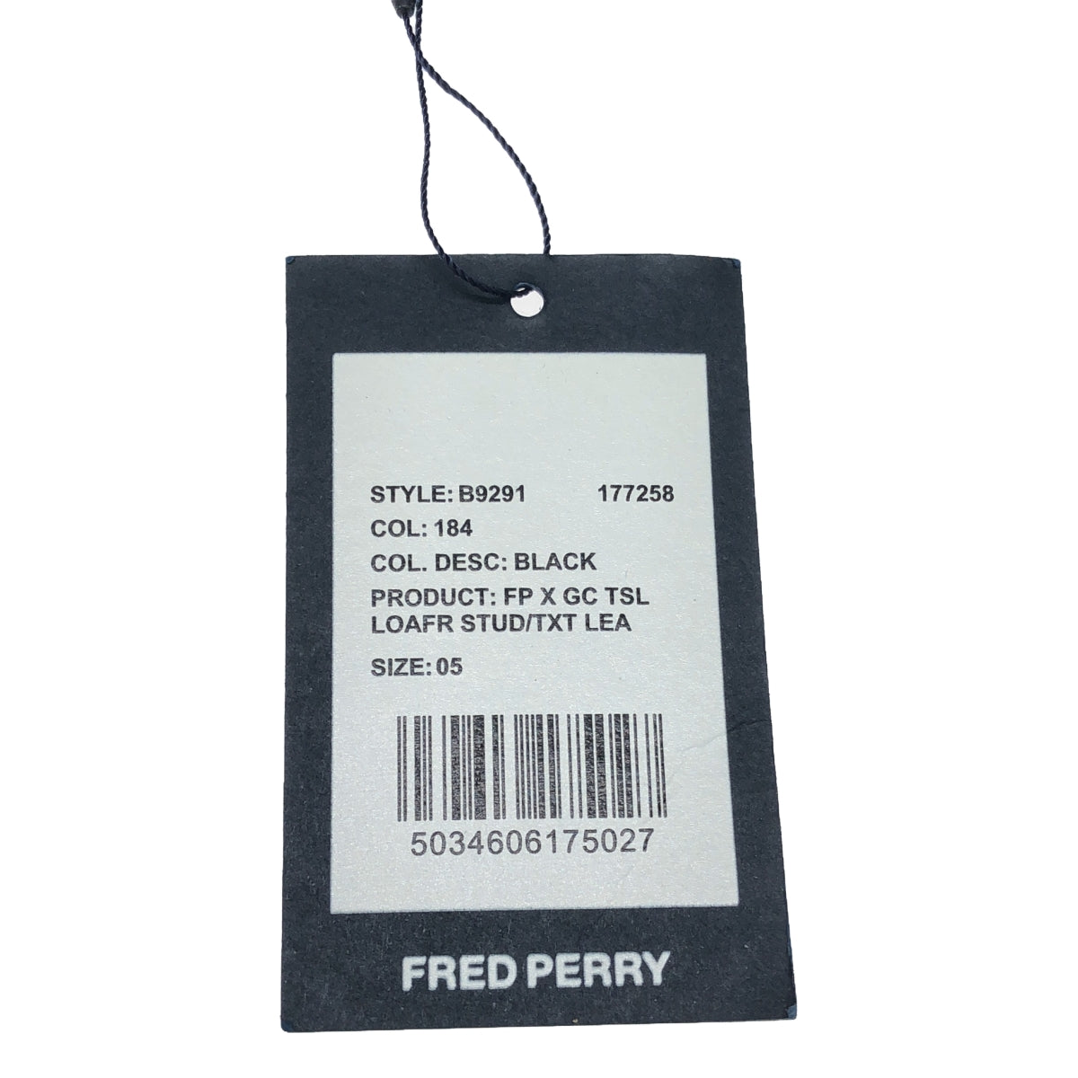 FRED PERRY / フレッドペリー | × GC TSL LOAFR STUD/TXT LEATHER ローファー | UK5 | レディース