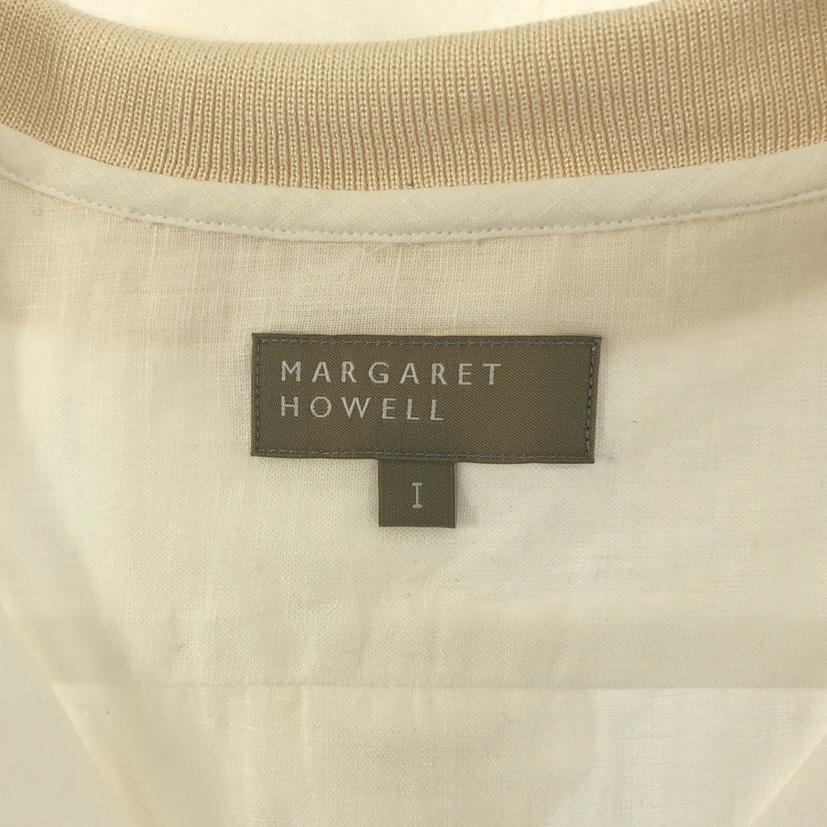MARGARET HOWELL / 마가렛 하웰 | 린넨 민소매 셔츠 | 1 | 여성