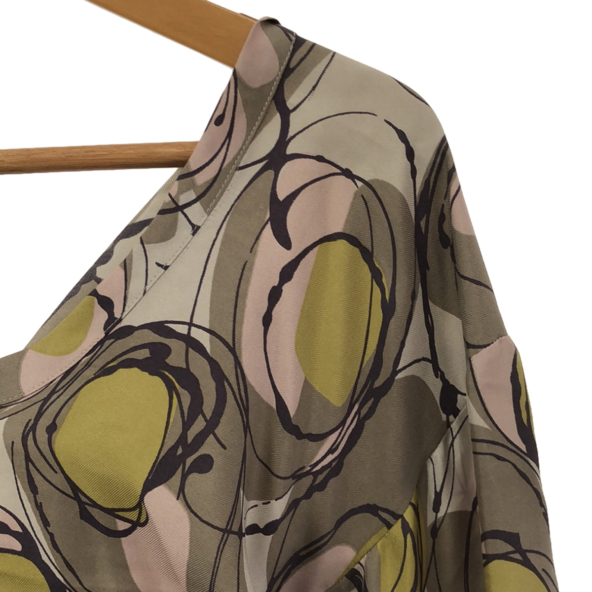 MARNI / 마르니 | 실크 총 무늬 스키퍼 풀오버 ​​블라우스 | 38 | 멀티 컬러 | 여성