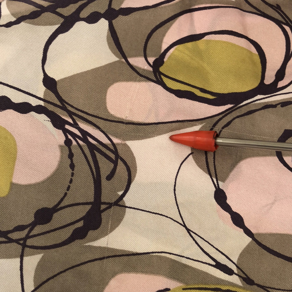 MARNI / 마르니 | 실크 총 무늬 스키퍼 풀오버 ​​블라우스 | 38 | 멀티 컬러 | 여성