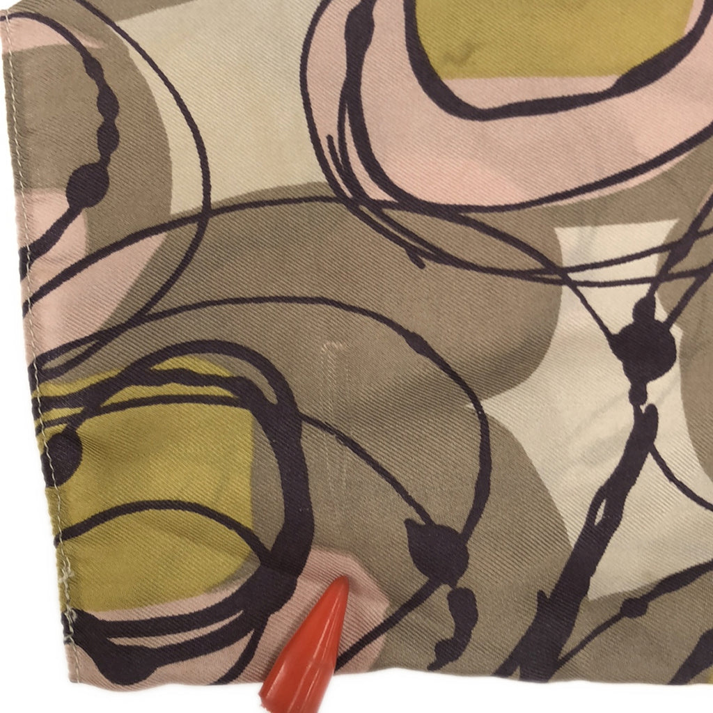 MARNI / 마르니 | 실크 총 무늬 스키퍼 풀오버 ​​블라우스 | 38 | 멀티 컬러 | 여성