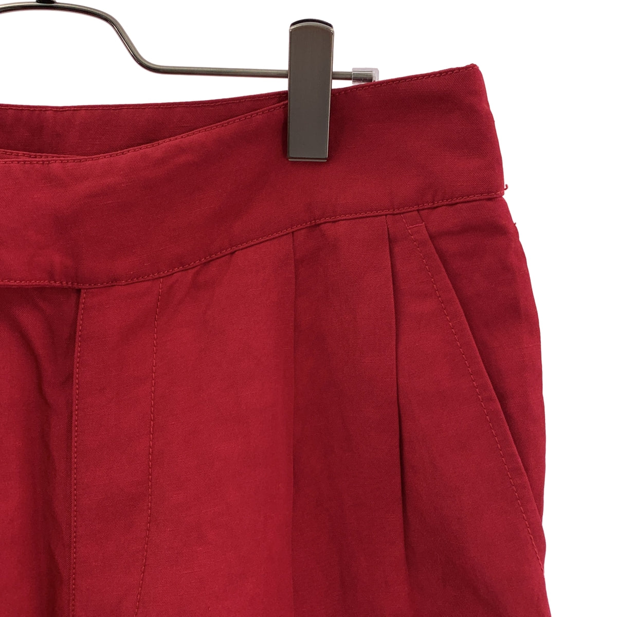 GIORGIO ARMANI / 조르지오 아르마니 | 어저스터 2 택 와이드 반바지 반바지 | 48 |