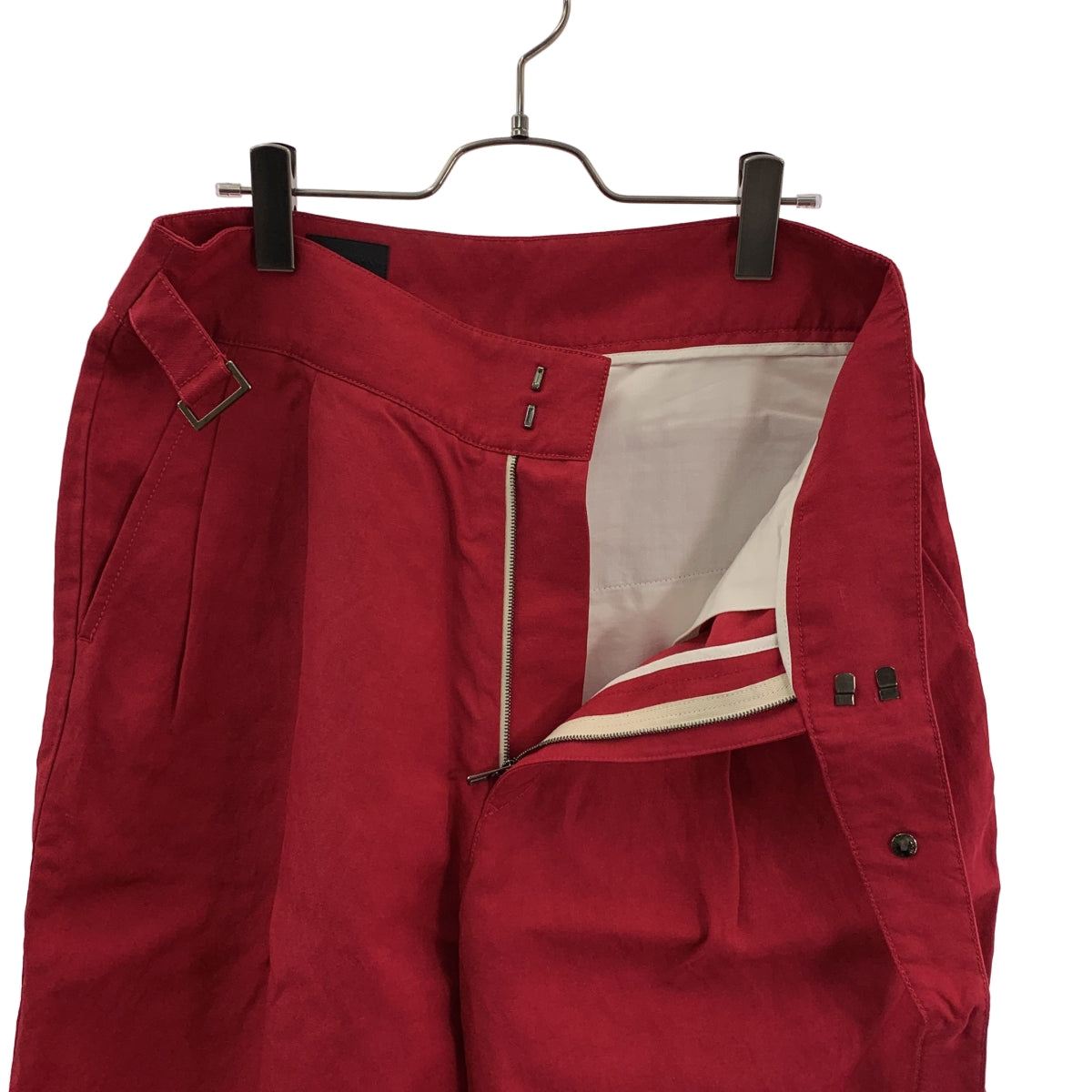 GIORGIO ARMANI / 조르지오 아르마니 | 어저스터 2 택 와이드 반바지 반바지 | 48 |