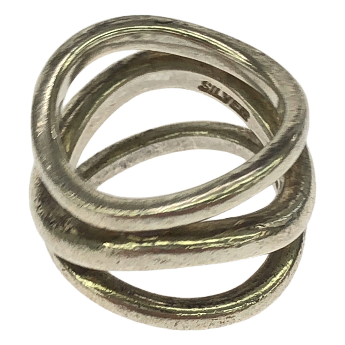 agete / agete | 銀色三重戒指 | 銀色 | 女款