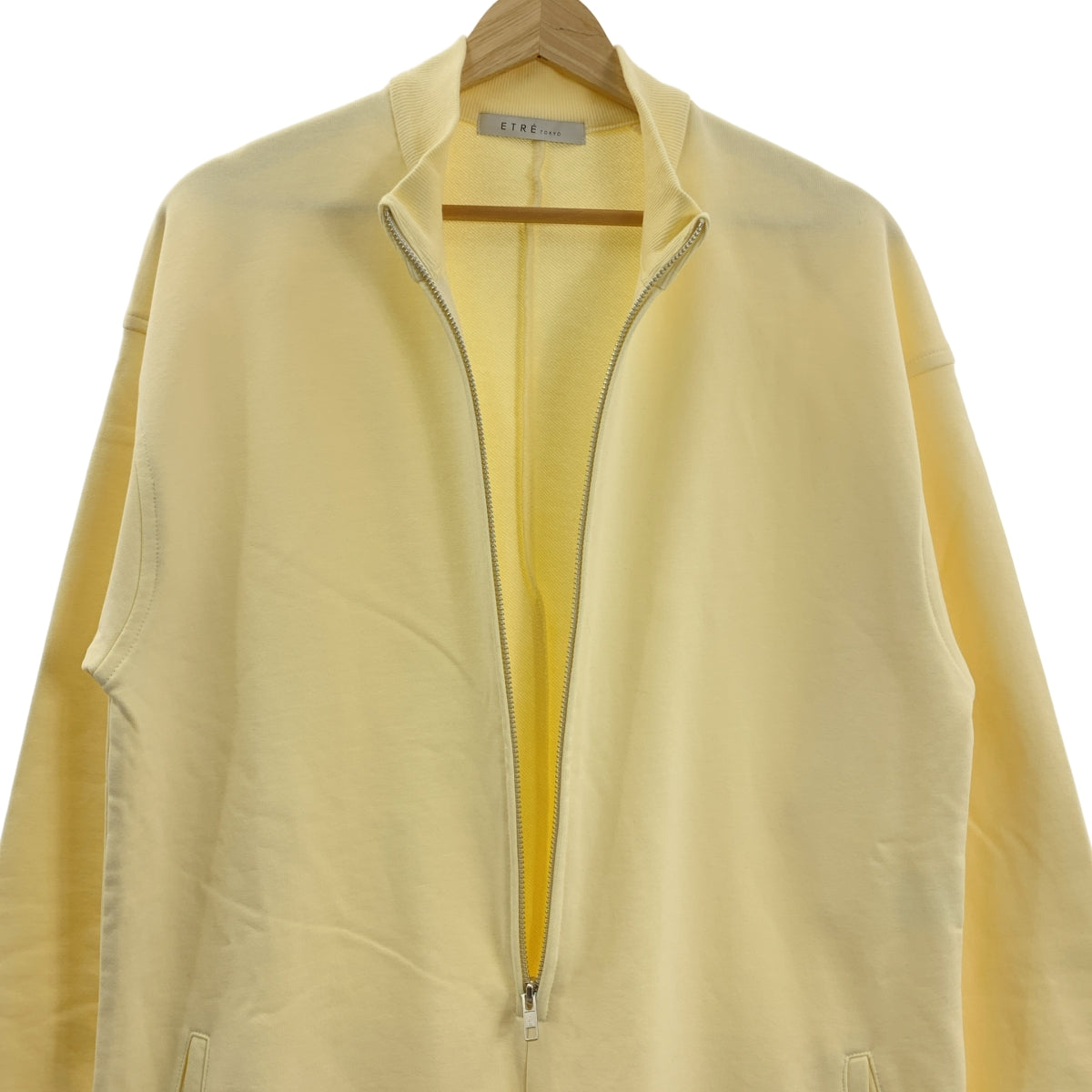【新品】  ETRE TOKYO / エトレトウキョウ | スウェット ジャンプスーツ オールインワン | M | アイボリー | レディース