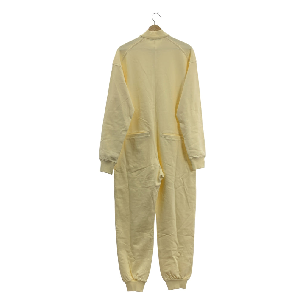 【新品】  ETRE TOKYO / エトレトウキョウ | スウェット ジャンプスーツ オールインワン | M | アイボリー | レディース