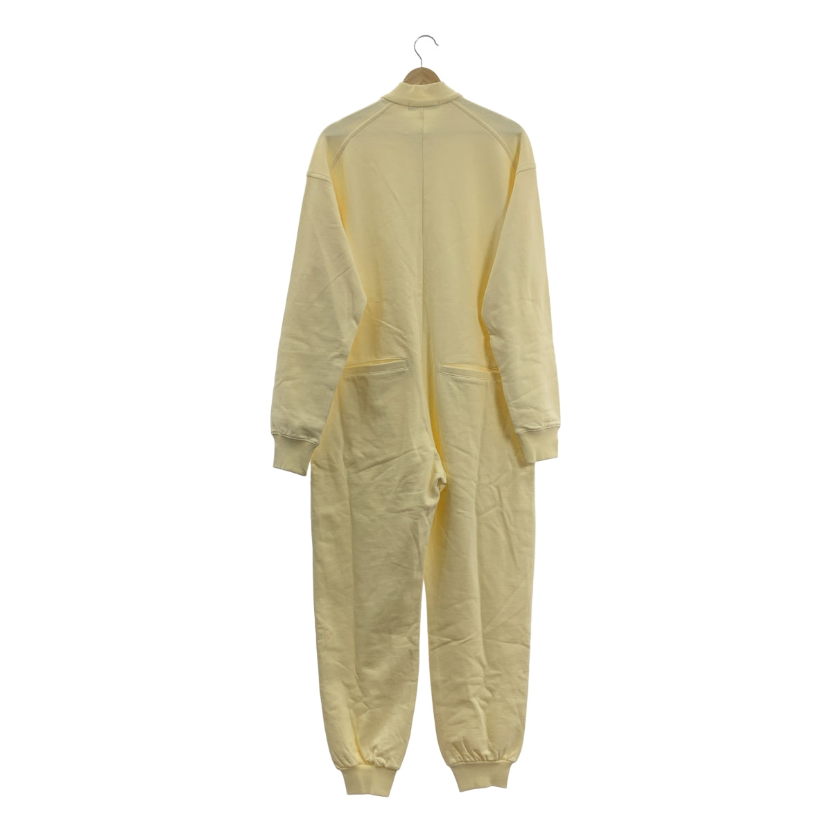 【新品】  ETRE TOKYO / エトレトウキョウ | スウェット ジャンプスーツ オールインワン | M | アイボリー | レディース