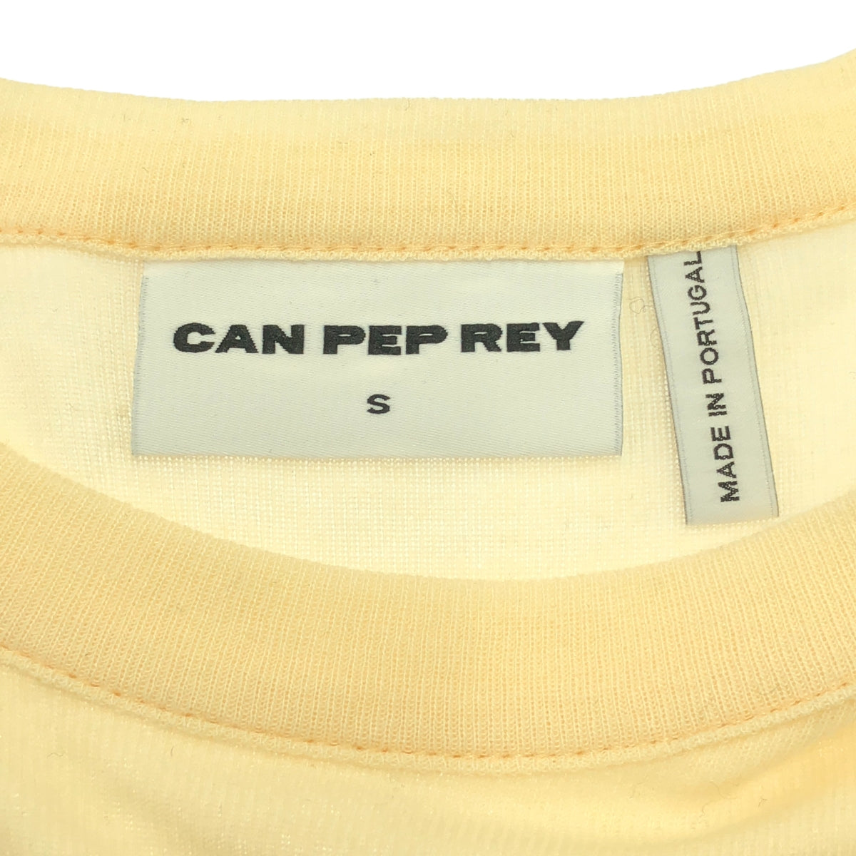 CAN PEP REY | Crew neck knit T-shirt | S | Women's