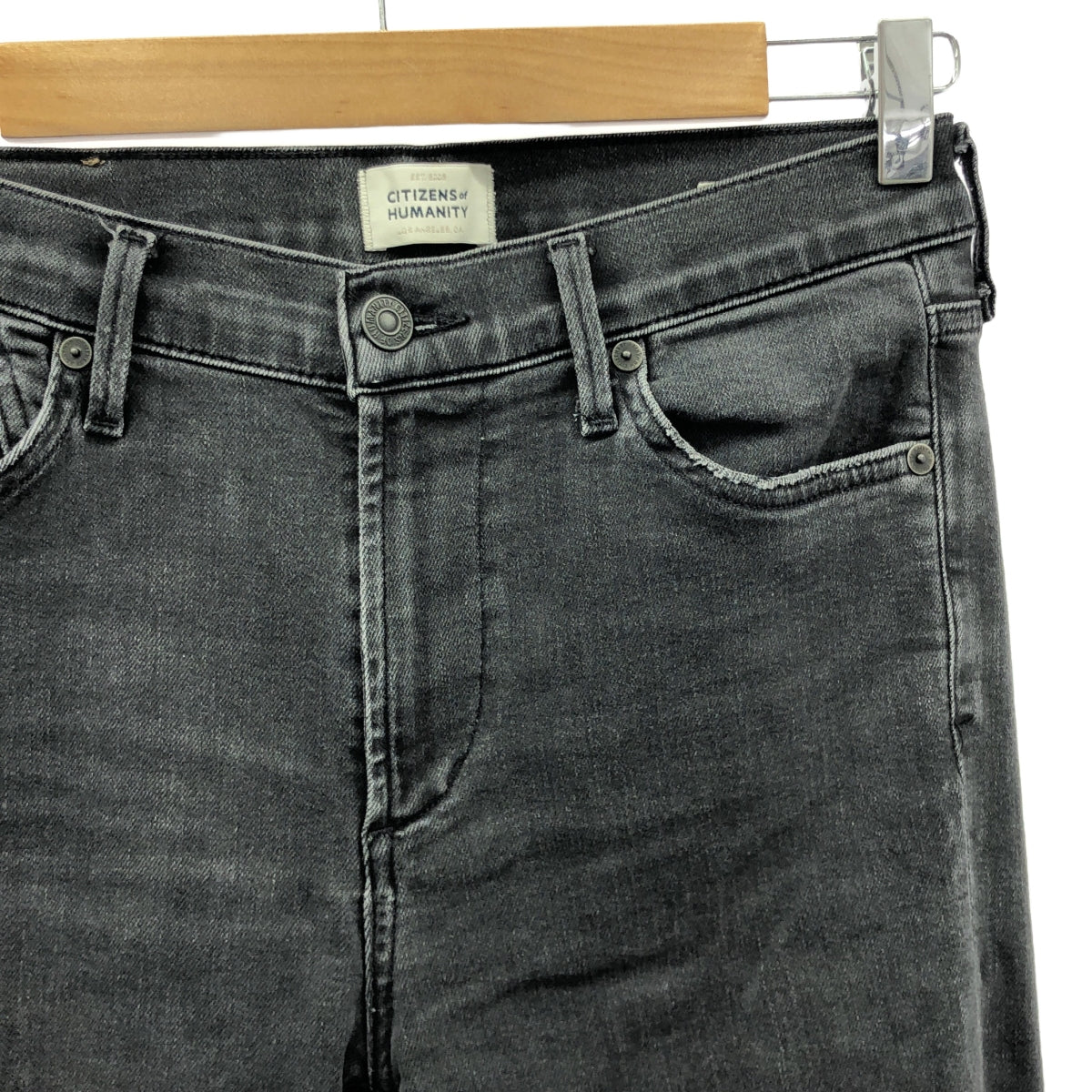 Plage / プラージュ | 2021AW | CITIZENS OF HUMANITY ROCKET ANKLE デニム パンツ | 27 | グレー | レディース