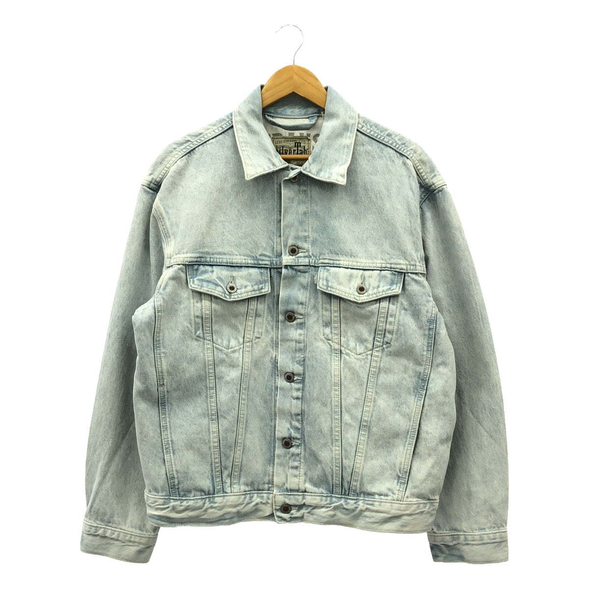 【美品】  Levi's / リーバイス | SILVER TAB TRUCKER JACKET デニム トラッカー ジャケット | M | インディゴ | メンズ