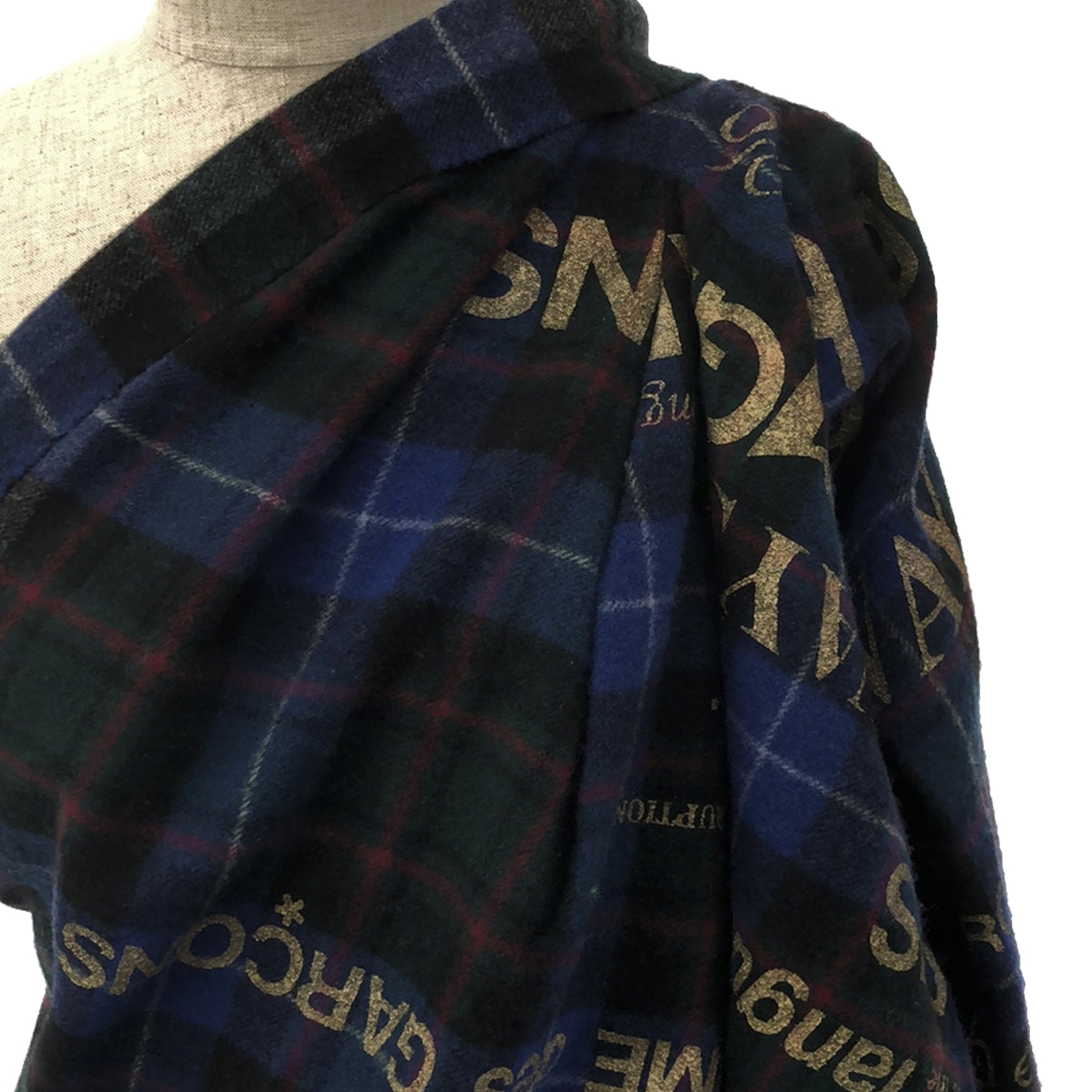 COMME des GARCONS / コムデギャルソン | 2003AW | Printed Check Half Sleeve Jack – KLD