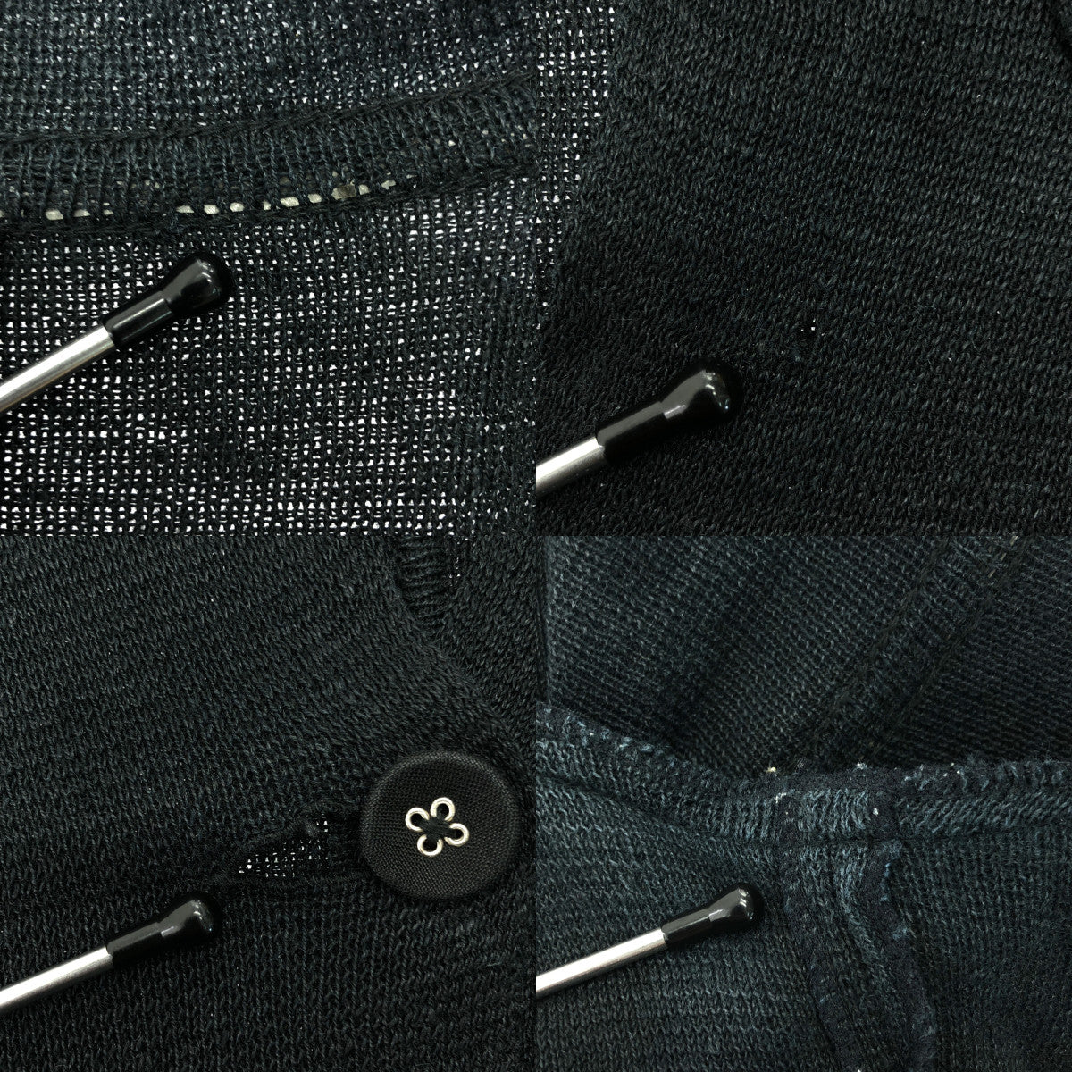 米娜·佩爾霍寧/米娜·佩爾霍寧 | 米娜·佩爾霍寧懷舊針織外套|海軍|女性的