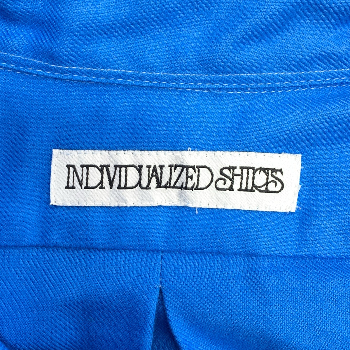 INDIVIDUALIZED SHIRTS / 인디 비주얼라이즈드 셔츠 | 코튼 플란넬 레귤러 컬러 셔츠 블라우스 |