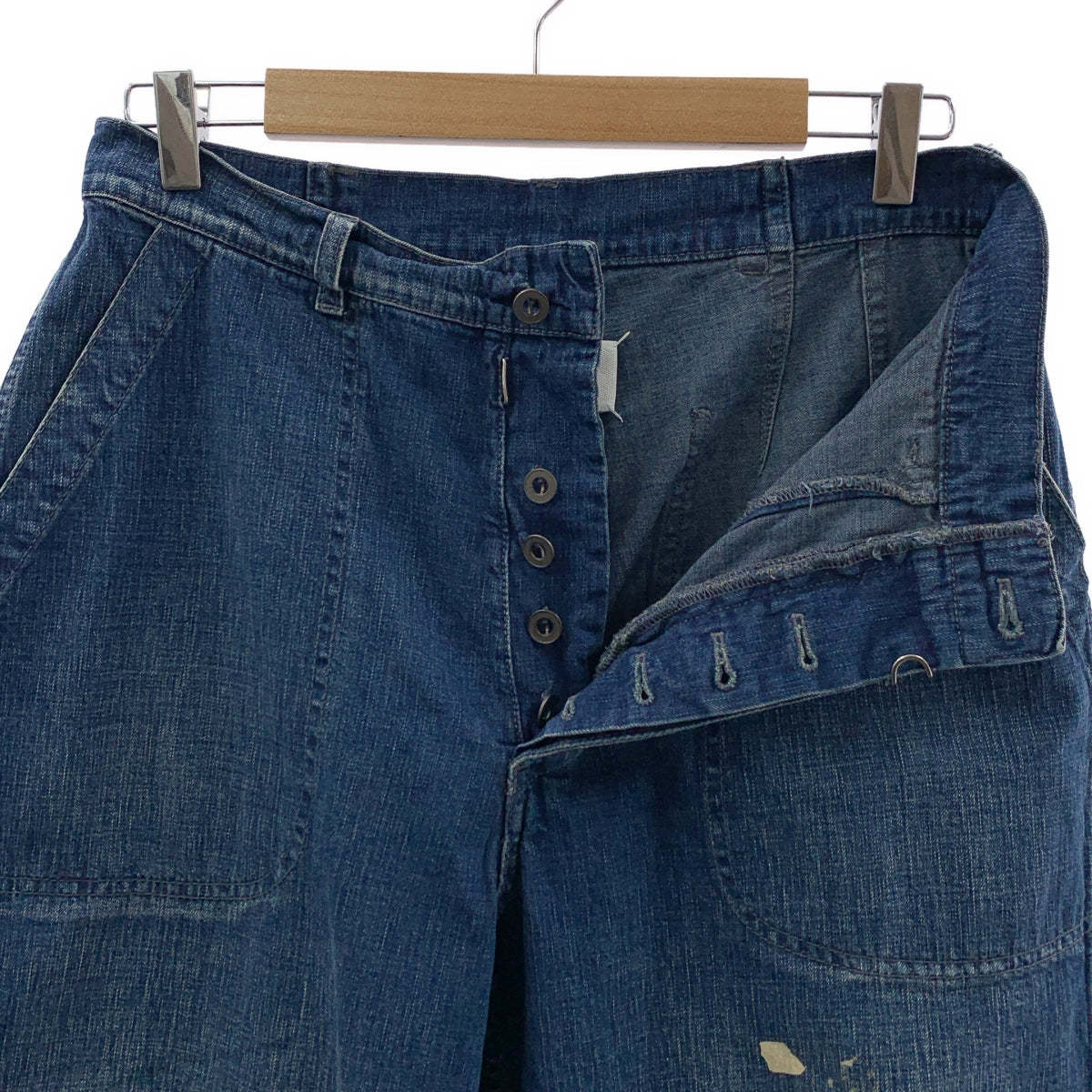 Maison Margiela / 메종 마르젤라 | 2024SS | distressed jeans 페인트 가공 디스트레스트 데님 팬츠 | 26 |