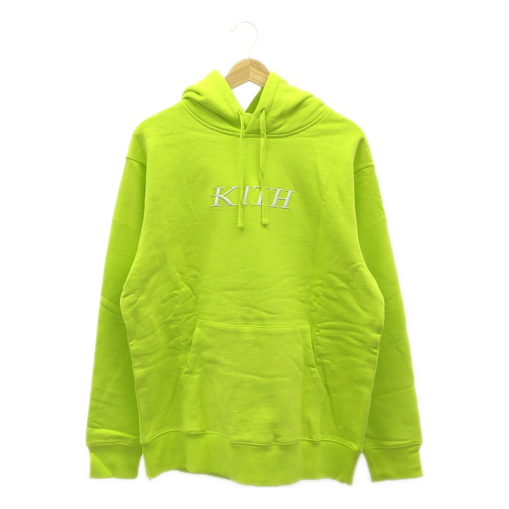 【美品】  KITH / キス | 2019AW | NOBU KOI HOODIE ノブ コイ スウェットパーカー | M | ネオングリーン | メンズ