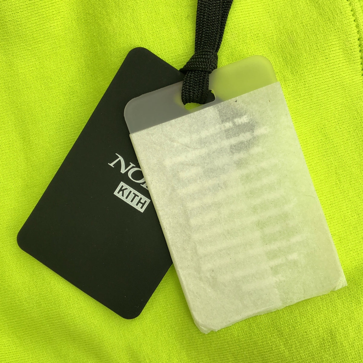 [狀況良好] KITH | 2019秋冬 | NOBU KOI 連帽衫 | M |霓虹綠 |男士