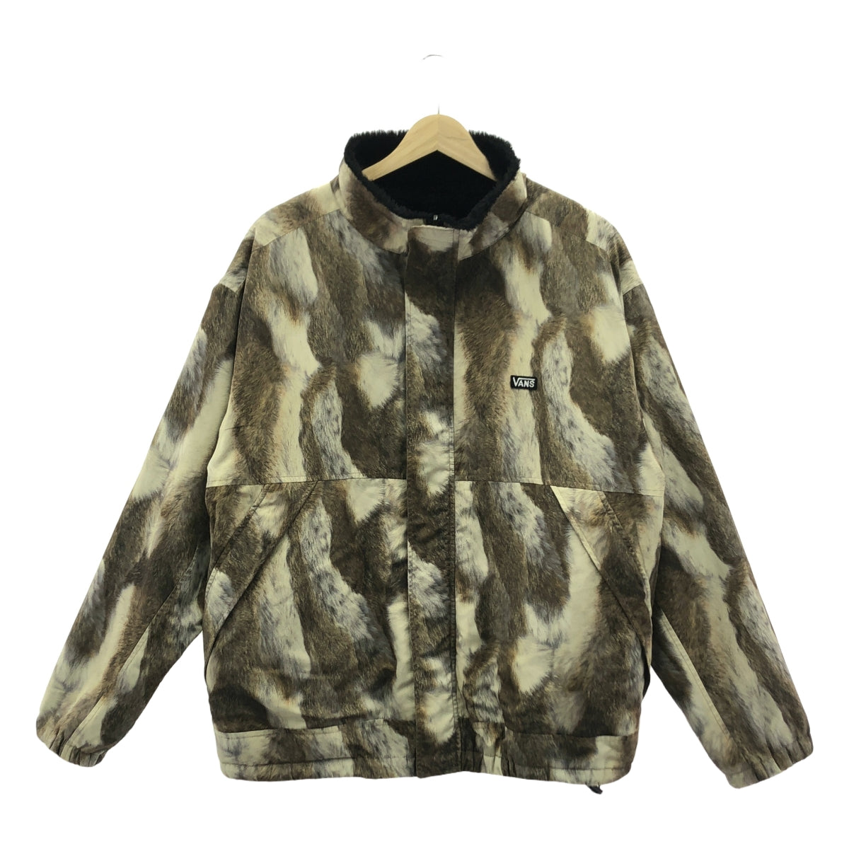 范斯 / 范斯 | ×BILLY'S 兔毛印花雙面外套 Billy's 兔毛印花雙面外套 | S |多色/黑色|男士