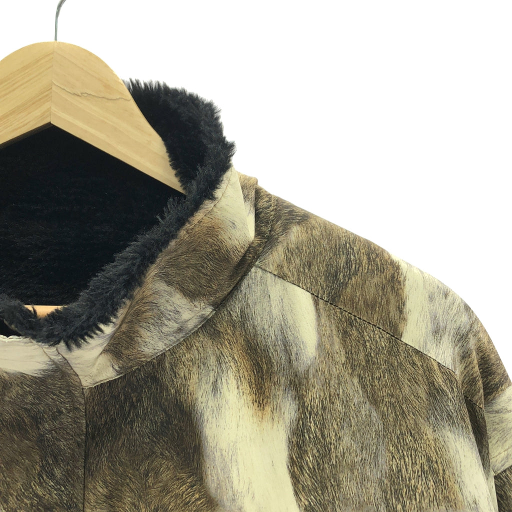 VANS / バンズ | ×BILLY'S RABBIT FUR PRINT REVERSIBLE JKT ビリーズ ラビットファープリント リバーシブル ジャケット | S | マルチカラー / ブラック | メンズ