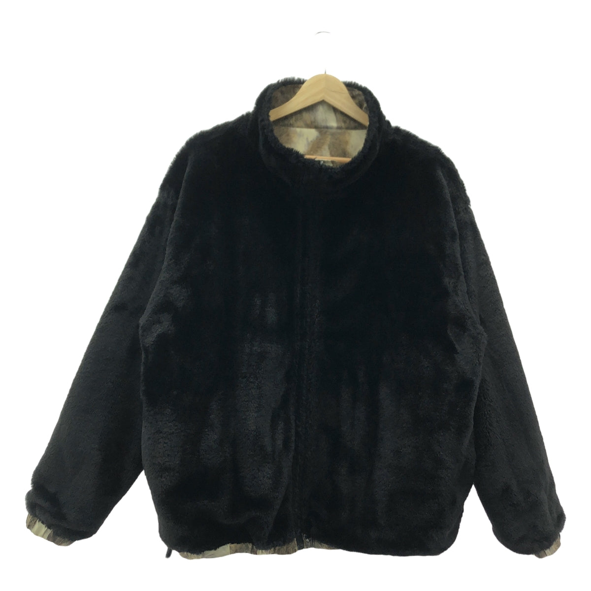 范斯 / 范斯 | ×BILLY'S 兔毛印花雙面外套 Billy's 兔毛印花雙面外套 | S |多色/黑色|男士