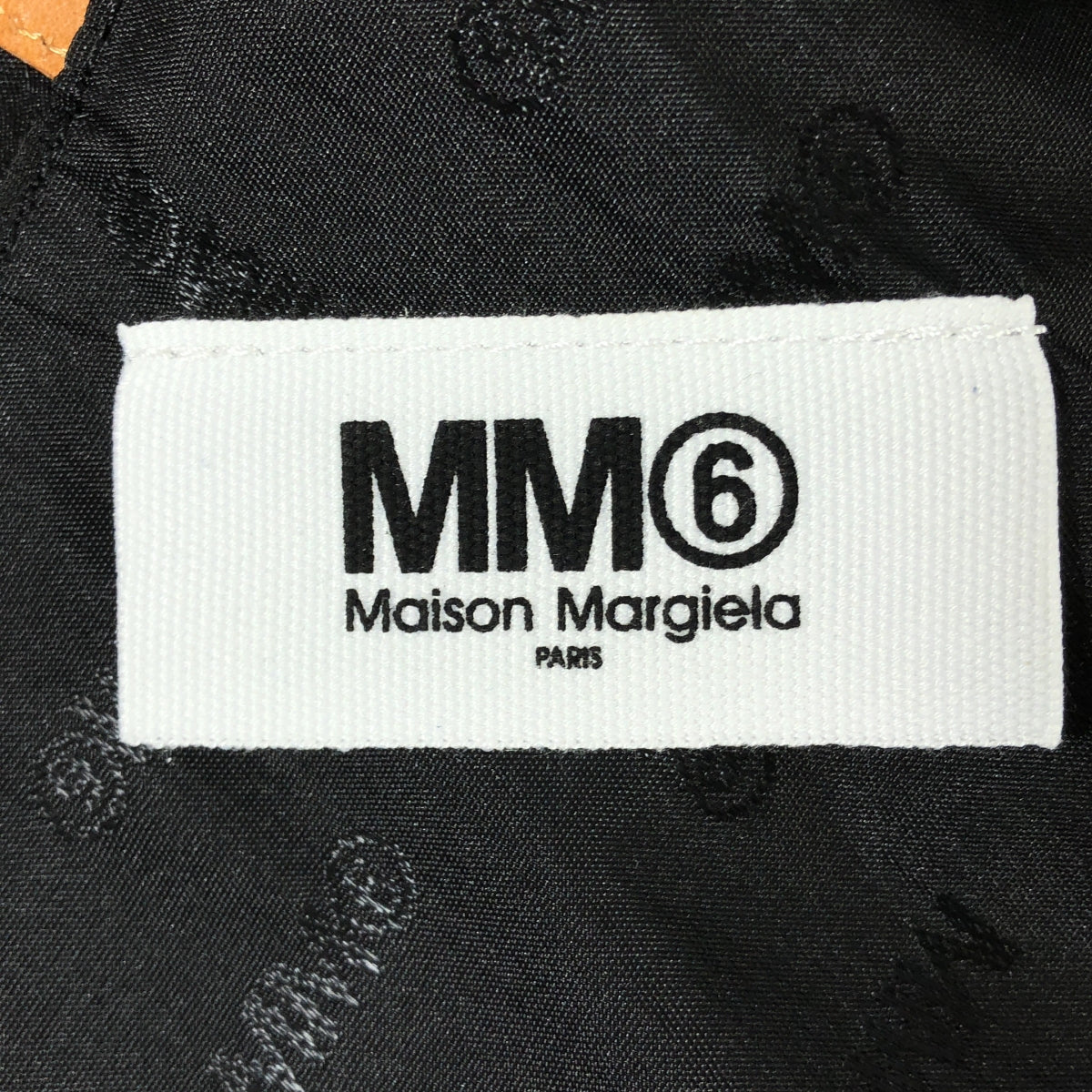 MM6 Maison Margiela / エムエムシックスメゾンマルジェラ | 2020AW | CLASSIC JAPANESE HANDBAG / ジャパニーズ レザーハンドル  ロゴ デニム トートバッグ | UNI | レディース