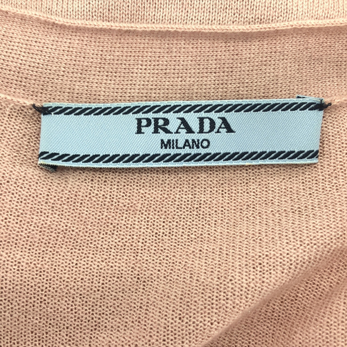 PRADA | 羊絨混紡針織開襟衫 | 40碼 | 女款