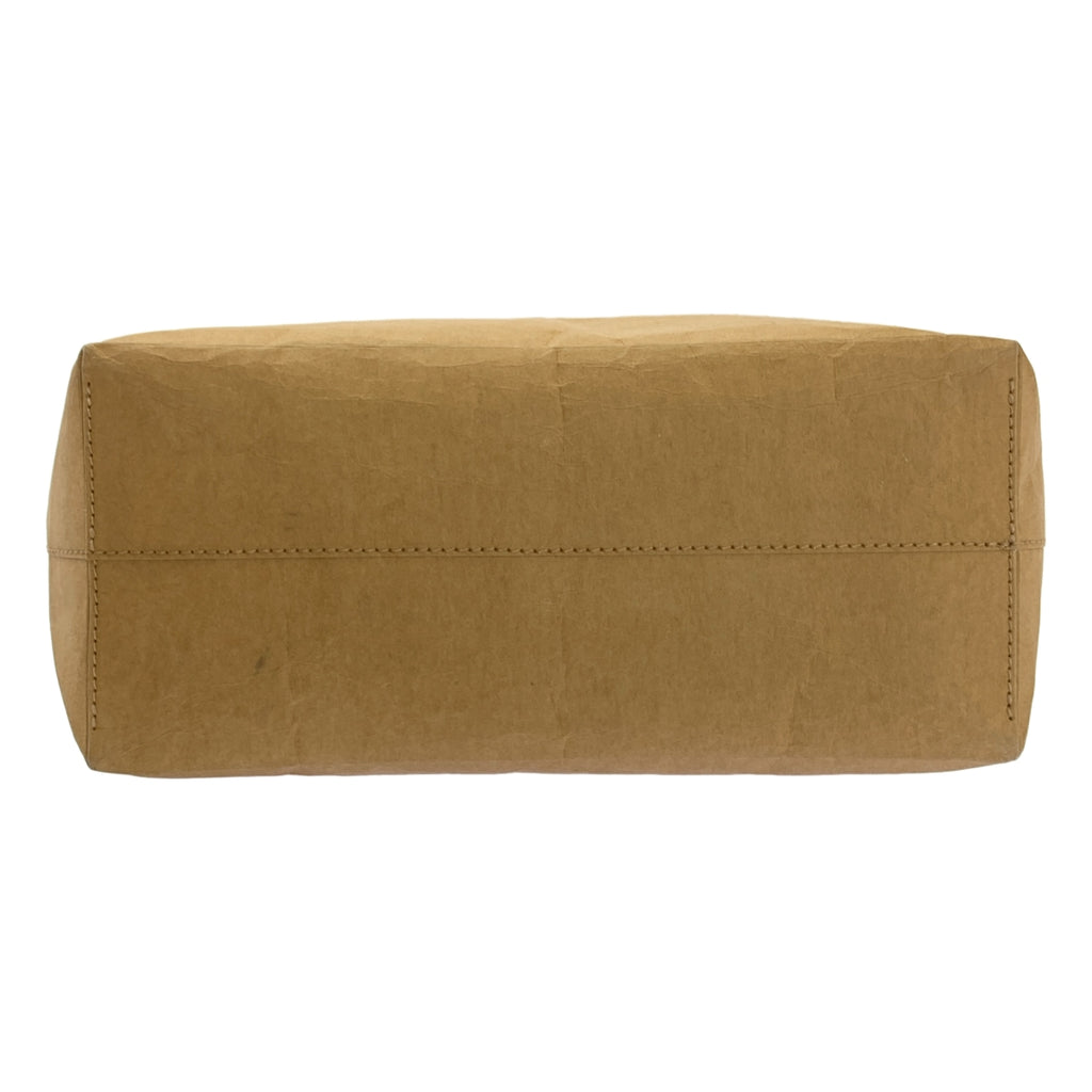 MARNI / マルニ | 2021SS | セルロース レザーハンドル ロゴプリント ショッピング トートバッグ |