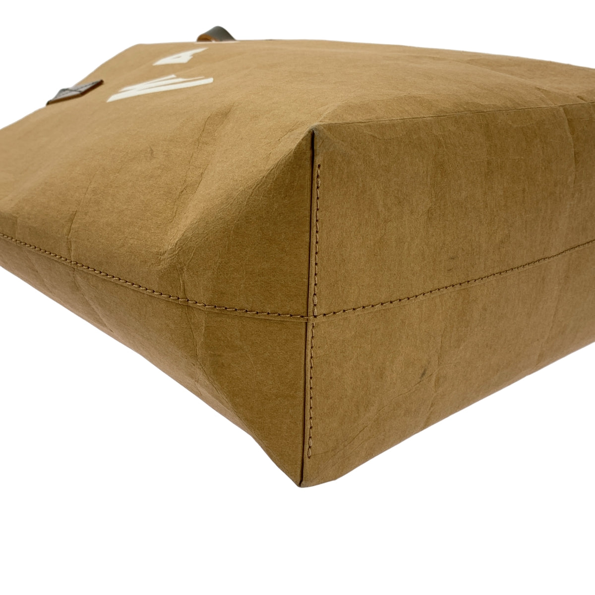 MARNI / マルニ | 2021SS | セルロース レザーハンドル ロゴプリント ショッピング トートバッグ |