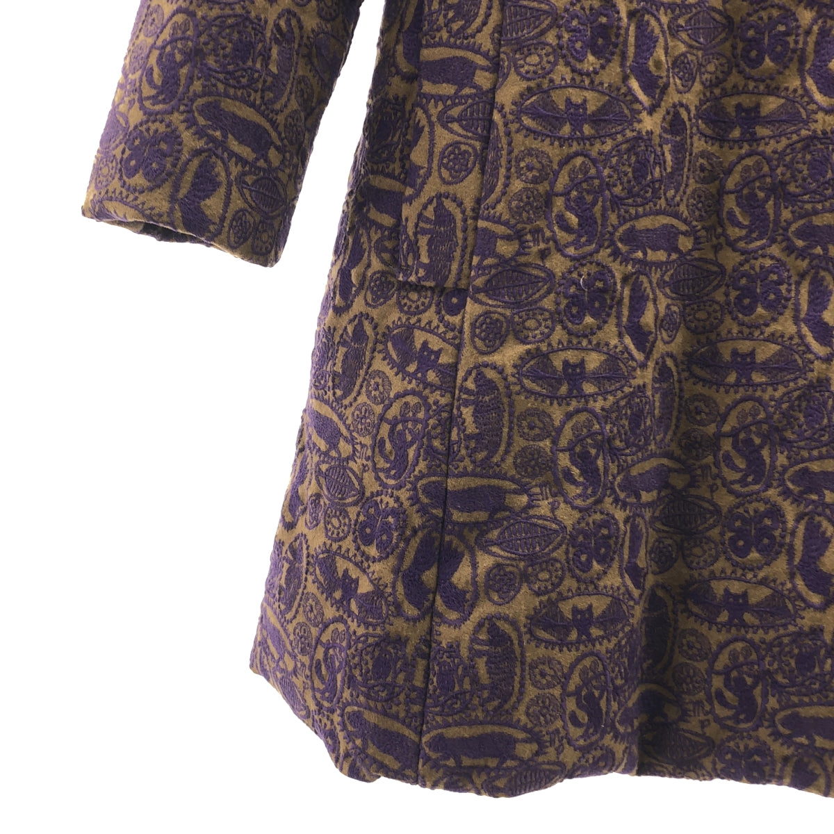 mina perhonen / 미나펠호넨 | jungle relief / 엠브로이드 다운 코트 | 38 |