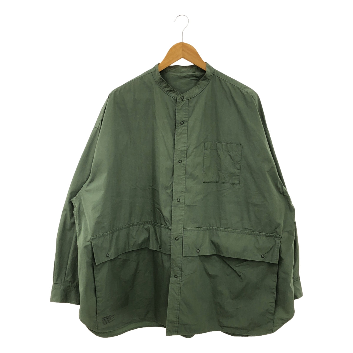 FreshService / フレッシュサービス | 2022SS | CARGO POCKET UTILITY SHIRT カードポケット ユーティリティ シャツ | F | カーキ | メンズ