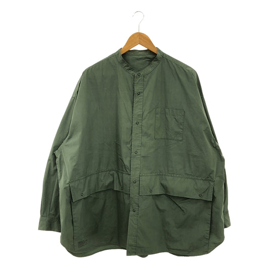 FreshService / フレッシュサービス | 2022SS | CARGO POCKET UTILITY SHIRT カードポケット ユーティリティ シャツ | F | カーキ | メンズ